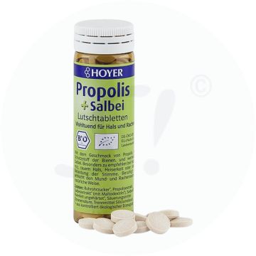 Hoyer Propolis + Salbei Lutschtabletten 60 Stk.