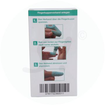 Ok-plast Pflaster plus Fingerverband 2 2 Stk. Blau