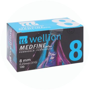 Wellion Medfine Pennad 8mm 100 Stk.