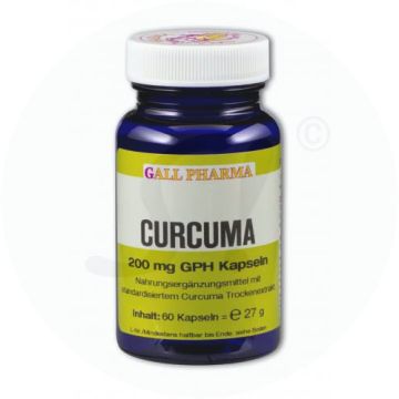 Gall Pharma Curcuma 200 mg Kapseln