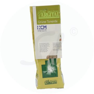 Tonerde Pulver Grün Ventiliert 500 g