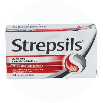 Strepsils 8,75 mg Lutschtabletten 24 Stk.