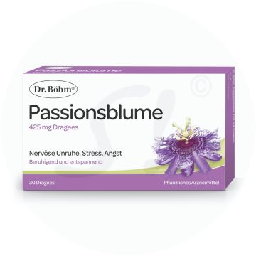 Dr. Böhm Passionsblume 425 mg Dragees 30 Stk.