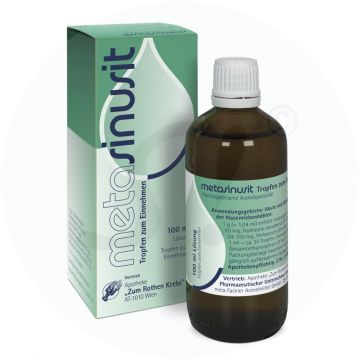 Metasinusit Tropfen 100 ml mit Flasche