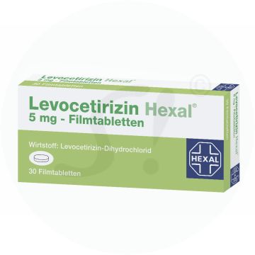 Levocetirizin Hexal 5mg - Filmtabletten