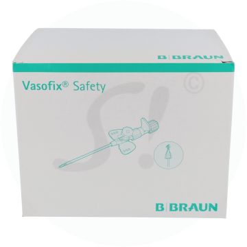 Injektionsverweilkanüle Vasofix Saf G20 50 Stk.