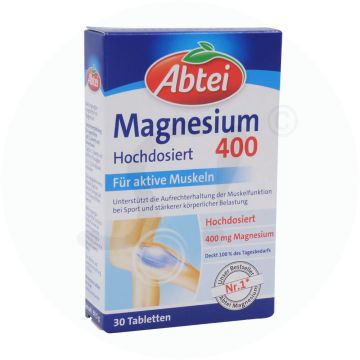 Abtei Magnesium Tabletten 400 30 Stk.