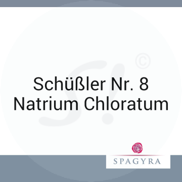 Schüßler Nr. 8 Natrium Chloratum Spagyra 20 ml D 6 Globuli