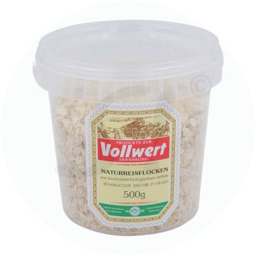 VollKraft Reisflocken Box 500 g  BIO