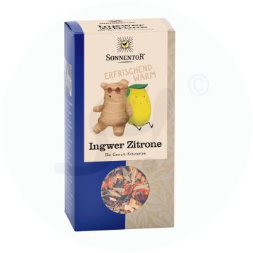 Sonnentor Ingwer Tee Zitrone 80 g