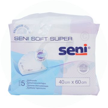 Krankenunterlage Seni Soft 5 Stk. 40 x 60 cm