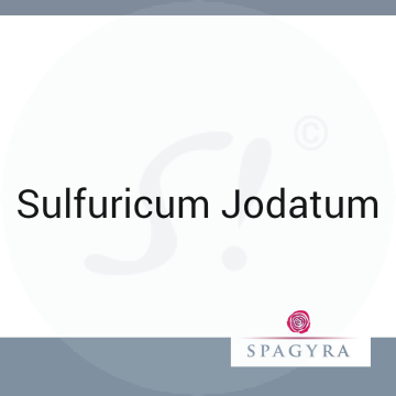 Sulfuricum Jodatum Spagyra 10 ml D 4 Globuli