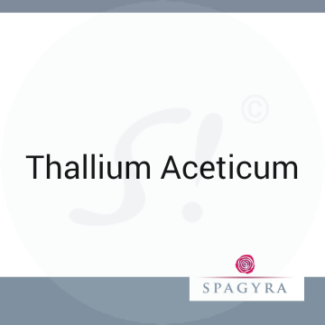 Thallium Aceticum Spagyra 20 ml D 30 Globuli
