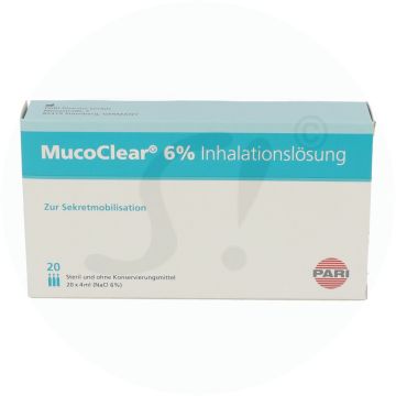 Pari Inhalation Mucoclear 80 ml 0,06 20 x 4 ml