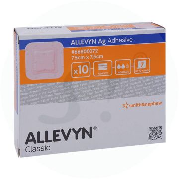 Allevyn AG Adhesive Wundauflage 10 Stk. 7,5 cm