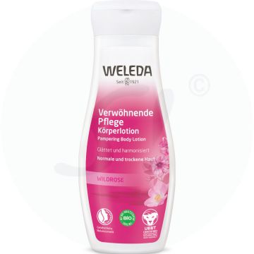 Weleda verwöhnende Pflegelotion Wildrose 200 ml