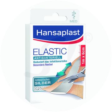 Hansaplast Elastic Med  1 m x 6 cm 1 Stk.