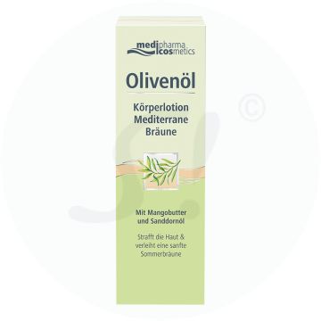 Medipharma Cosmetics Olivenöl Körper-Lotion Brau 200 ml