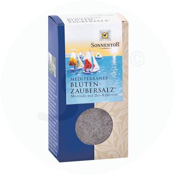 Sonnentor Mediterranes Blütenzaubersalz Packung 120 g