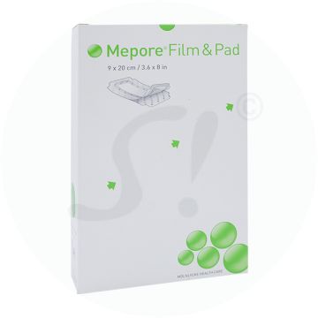 Mölnlycke Mepore Film & Pad 30 Stk. 9 x 20 cm