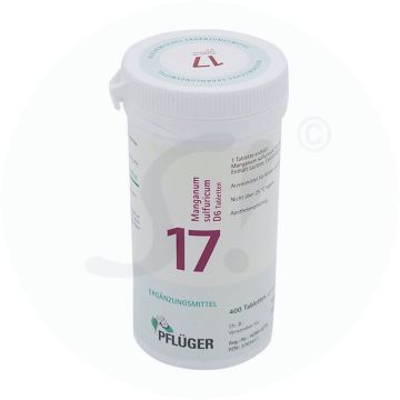 Pflüger Dr. Schüßler Nr. 17 Manganum Sulfuricum 100 g