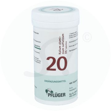 Pflüger Dr. Schüßler Nr. 20 Kalium Aluminium Sulfuricum 100 g
