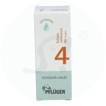 Pflüger Dr. Schüßler Nr. 4 Kalium Chloratum 30 ml
