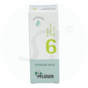 Pflüger Dr. Schüßler Nr. 6 Kalium Sulfuricum 30 ml