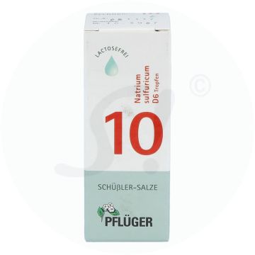 Pflüger Dr. Schüßler Nr. 10 Natrium Sulfuricum 30 ml