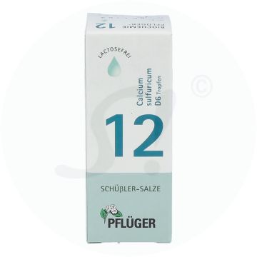 Pflüger Dr. Schüßler Nr. 12 Calcium Sulfuricum 30 ml