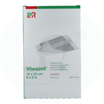 Vliwazell Saugkompresse steril 1 Stk. 15 x 20 cm