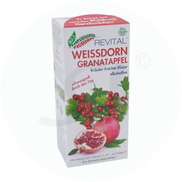 Weißdorn Granatapfel Elixier 330 ml
