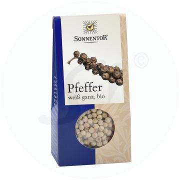 Sonnentor Weißer Pfeffer ganz 35 g