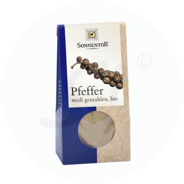 Sonnentor Weißer Pfeffer gemahlen 35 g