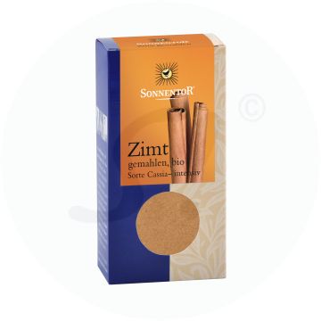 Sonnentor Zimt Cassia gemahlen Packung 40 g