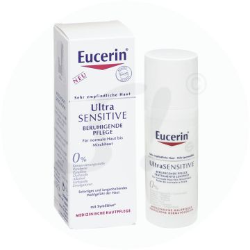 Eucerin UltraSENSITIVE Beruhigende Pflege für Normale und Mischhaut 50 ml