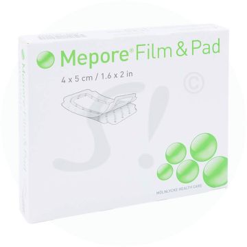 Mölnlycke Mepore Film & Pad 5 Stk. 4 x 5 cm