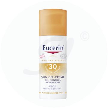Eucerin Oil Control Face Sun Gel-Creme LSF 30 50 ml