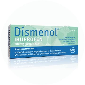 Dismenol Ibuprofen 200 mg Filmtabletten 20 Stk.