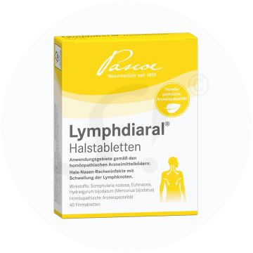 Lymphdiaral Halstabletten 40 Stk.