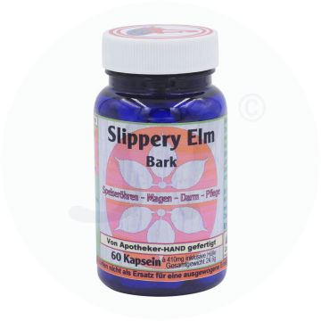 Slippery Elm Bark Caps 60 Stk.