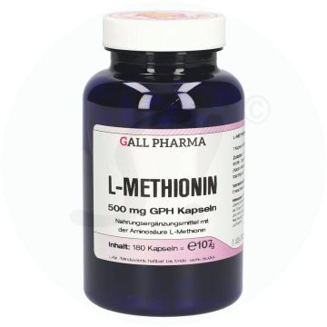 Gall Pharma L-Methionin 500 mg Kapseln 180 Stk. 