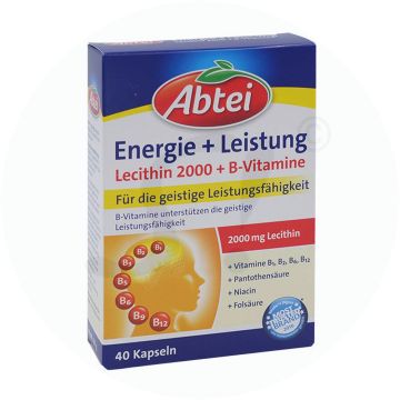 Abtei Lecithin plus Vitamine Kapseln 40 Stk.