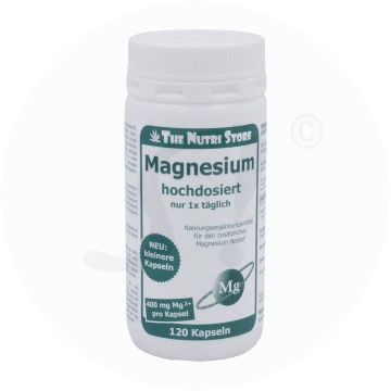 The Nutri Store Magnesium 400 mg Kapseln 120 Stk.