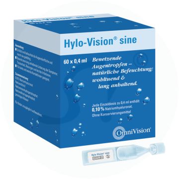 Hylo-Vision® sine Augentropfen 0,4 ml 60 Stk.