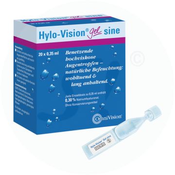 Hylo-Vision Gel sine Augentropfen 0,35 ml