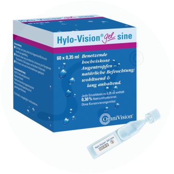 Hylo-Vision® Gel sine Augentropfen 0,35 ml 60 Stk.
