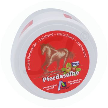 Avitale Pferdesalbe mit Rosskastanie Kapseln 500 ml