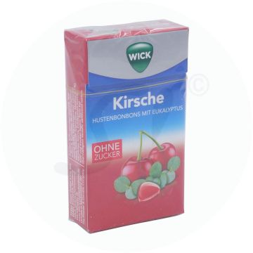 WICK ohne Zucker Wildkirsche + Eukalyptus 46 g