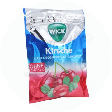 WICK ohne Zucker 72 g Wildkirsche + Eukalyptus